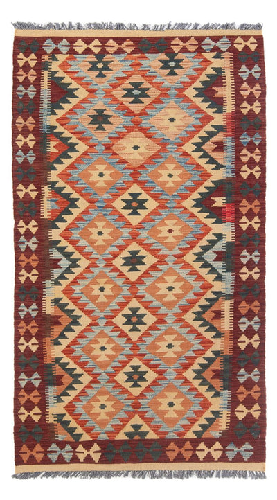 Kilim Maimana Koberec 104x198cm - Vlněný koberec