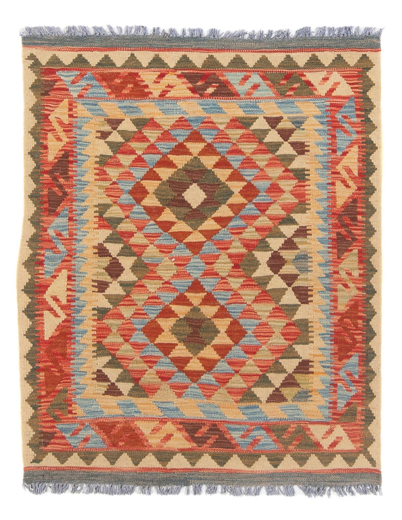 Kilim Maimana Koberec 87x114cm - Vlněný koberec