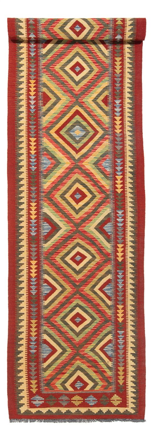 Kilim Maimana Koberec 91x402cm - Vlněný koberec