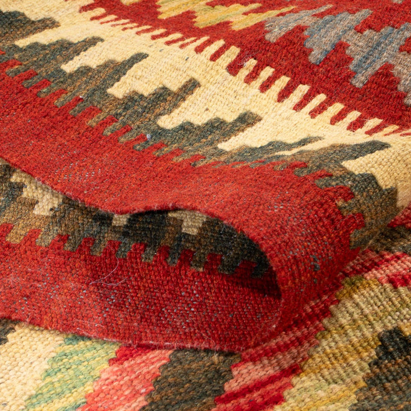 Kilim Maimana Koberec 91x402cm - Vlněný koberec