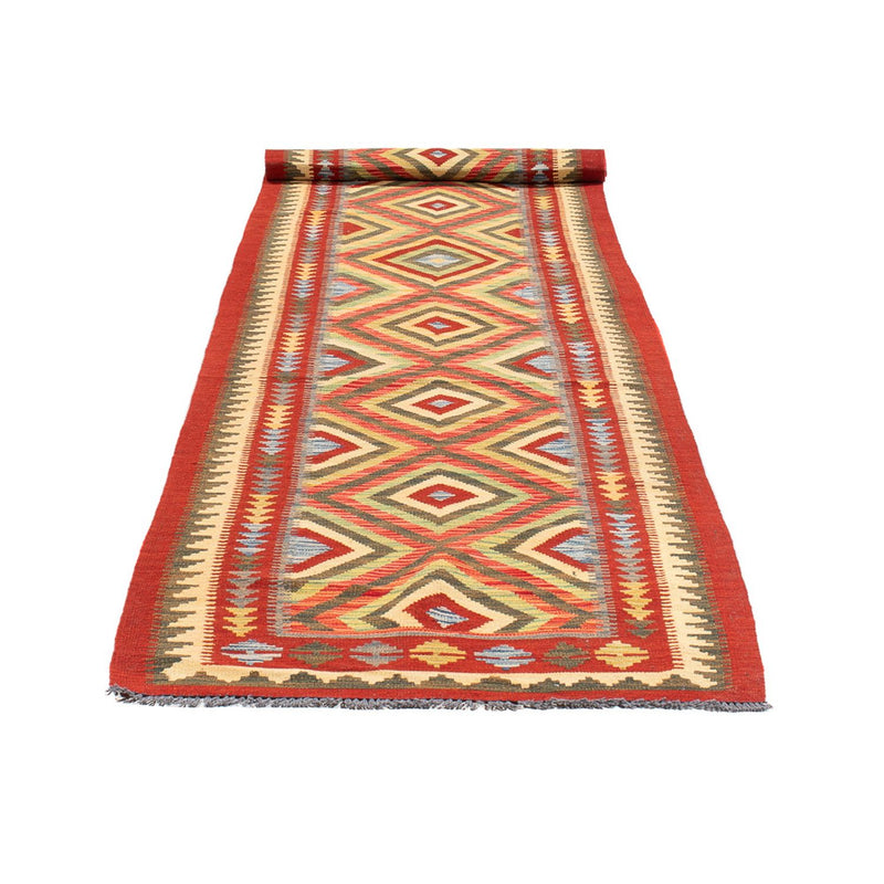 Kilim Maimana Koberec 91x402cm - Vlněný koberec