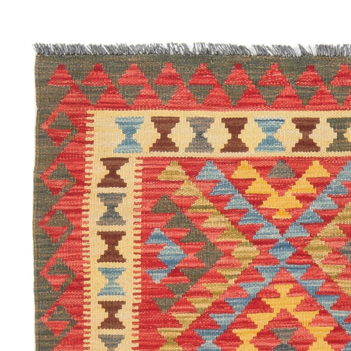 Kilim Maimana Koberec 112x152cm - Vlněný koberec