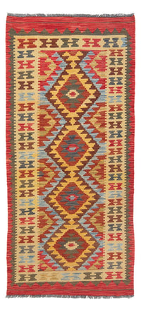 Kilim Maimana Koberec 94x201cm - Vlněný koberec – product image