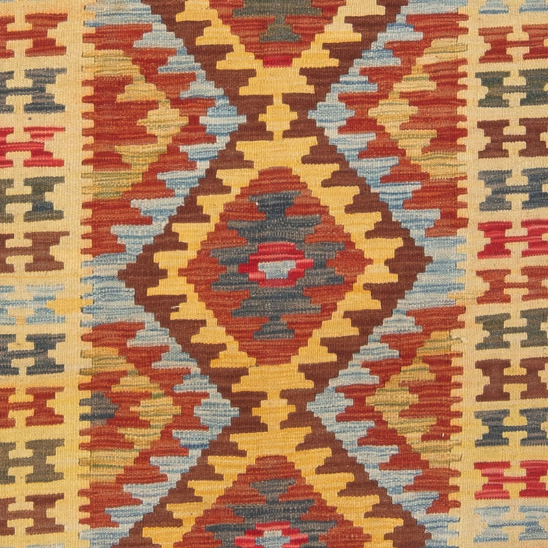 Kilim Maimana Koberec 94x201cm - Vlněný koberec