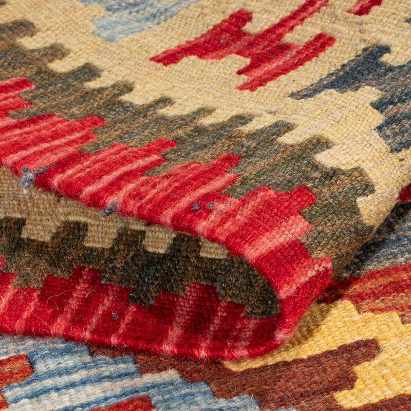 Kilim Maimana Koberec 94x201cm - Vlněný koberec