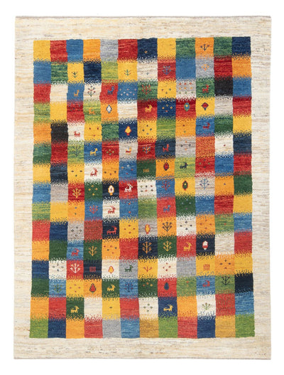 Perský Gabbeh Koberec 153x204cm - Perserteppich Wollteppich