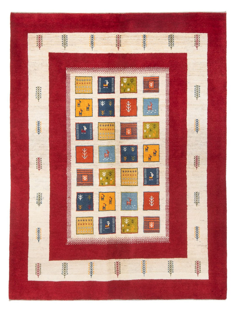 Perský Gabbeh Koberec 157x204cm - Perserteppich Wollteppich