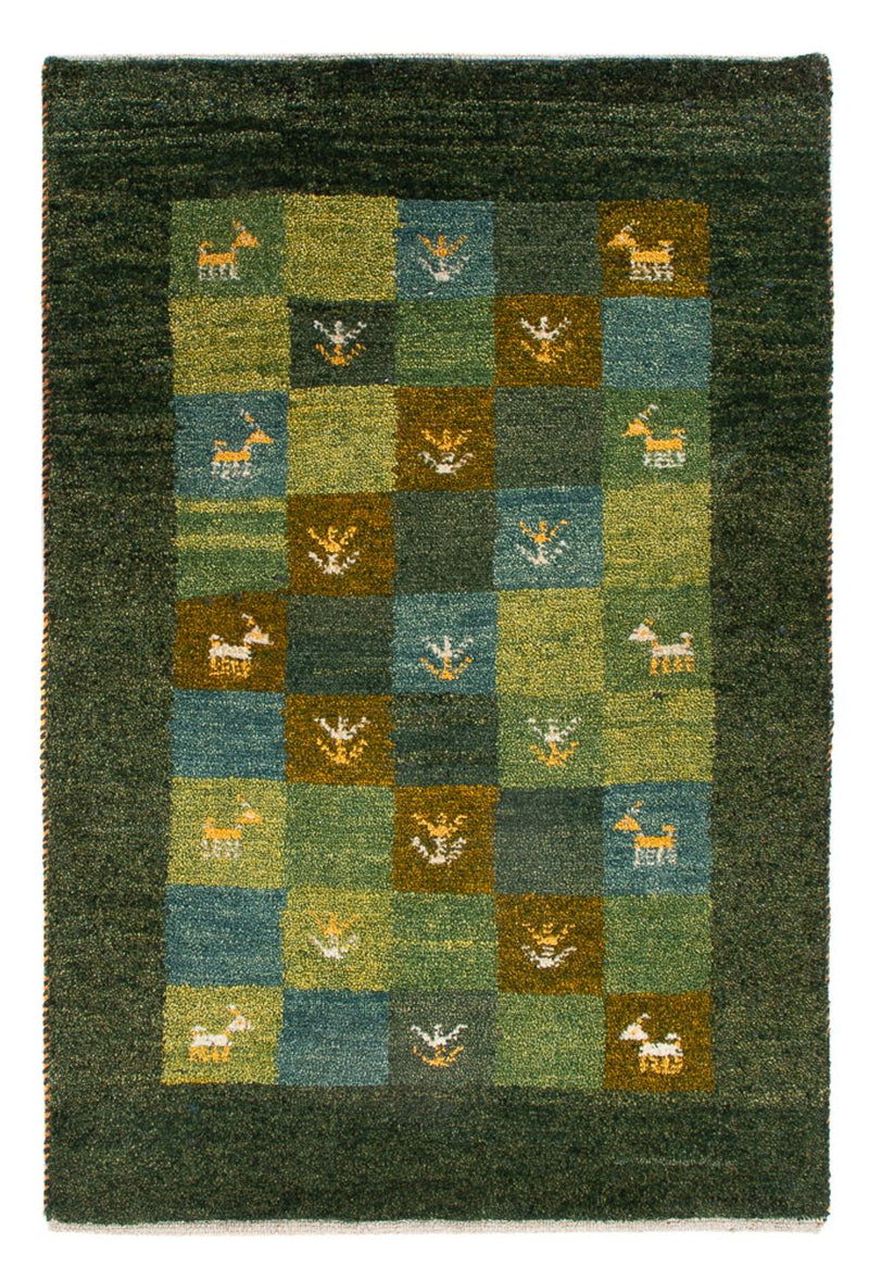 Perský Gabbeh Koberec 61x87cm - Perserteppich Wollteppich