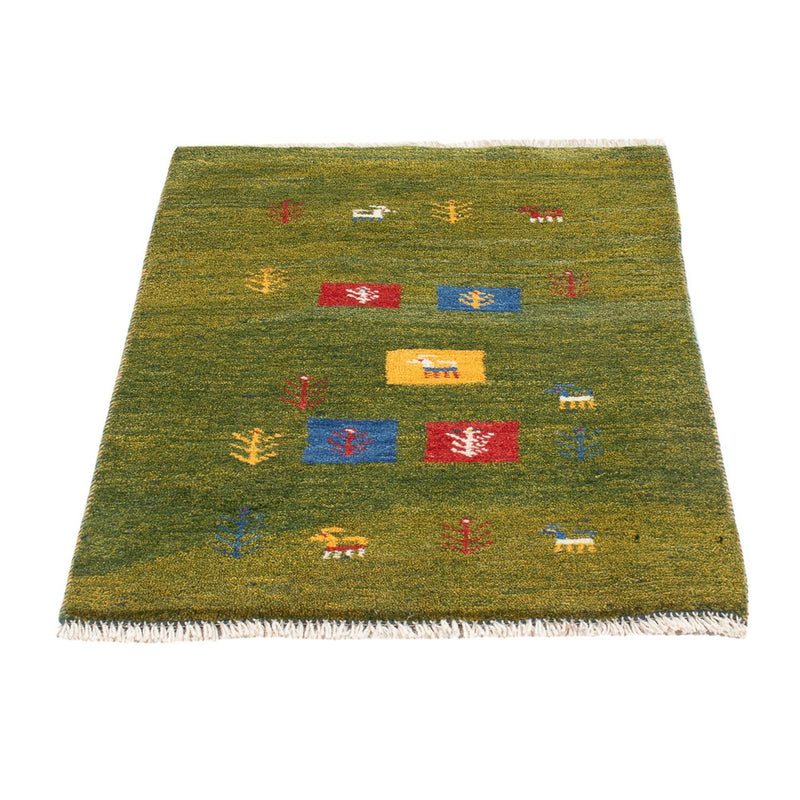 Perský Gabbeh Koberec 85x55cm - Perserteppich Wollteppich