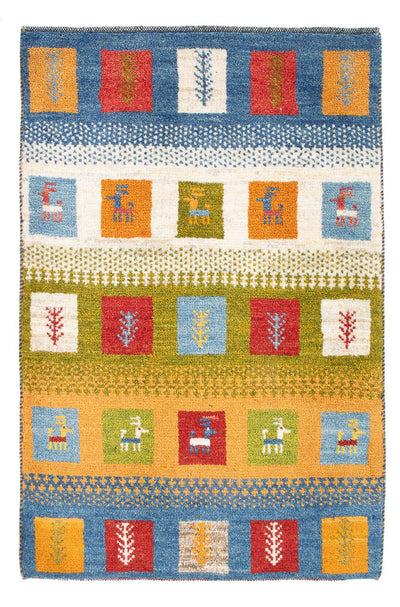 Perský Gabbeh Koberec 60x90cm - Perserteppich Wollteppich