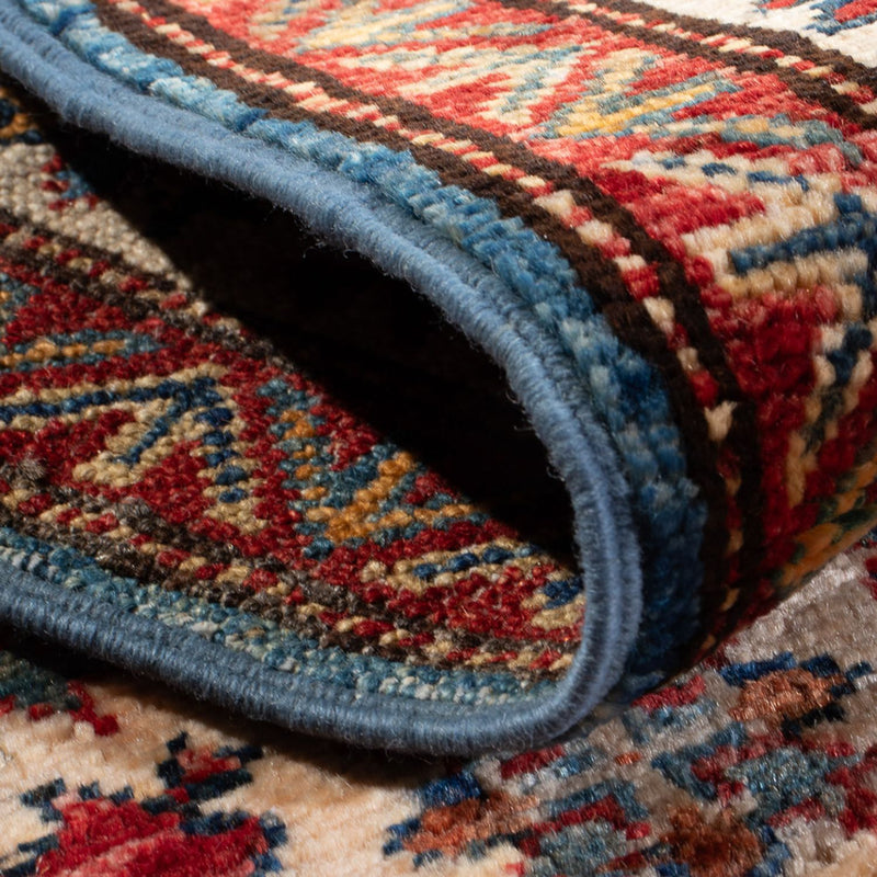 Zieglerův koberec - Kazak - 101 x 61 cm - modrá