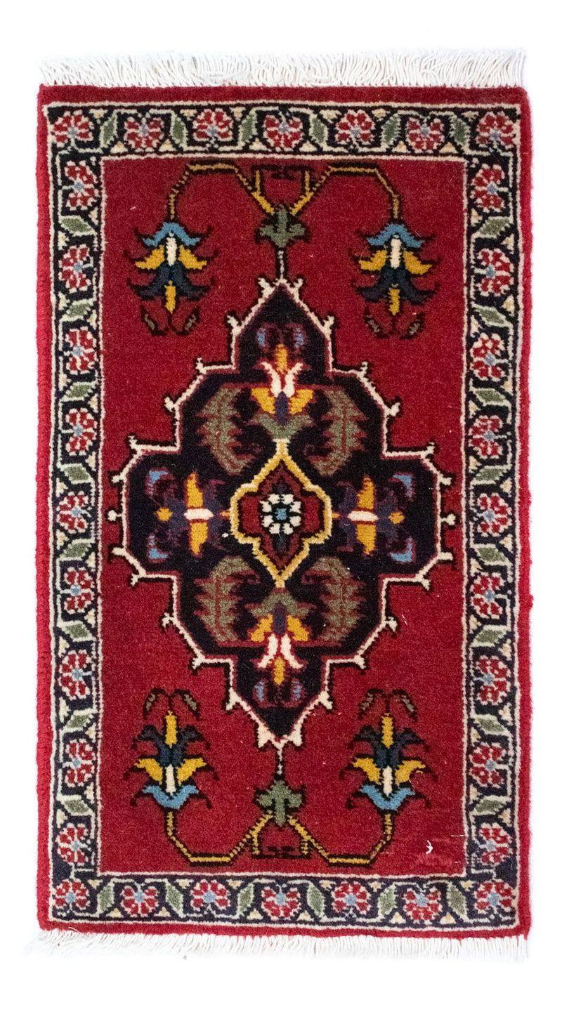 Perský koberec - Nomádský čtvercový  - 54 x 40 cm - červená