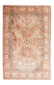 Koberec z kašmírského hedvábí 185x279cm - Orientální koberec - béžová