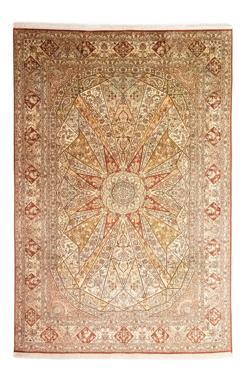 Kašmírské hedvábí Koberec 185x270cm - Orientální koberec
