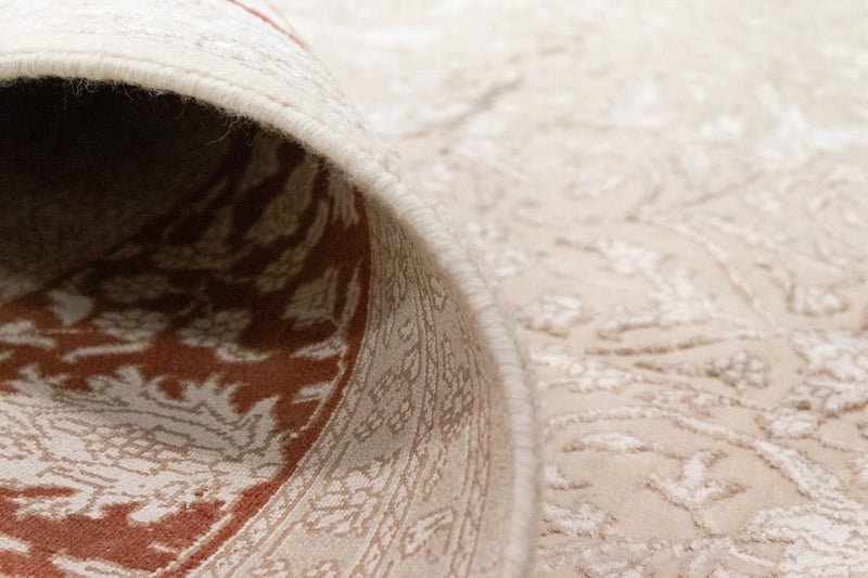 Designový koberec - 295 x 250 cm - hnědá