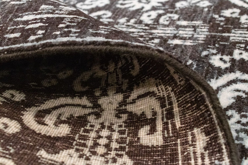 Designový koberec - 256 x 181 cm - modrá