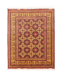 Afghánský koberec - 190 x 152 cm - červená – product image