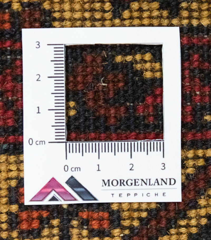 Afghánský koberec - 190 x 152 cm - červená