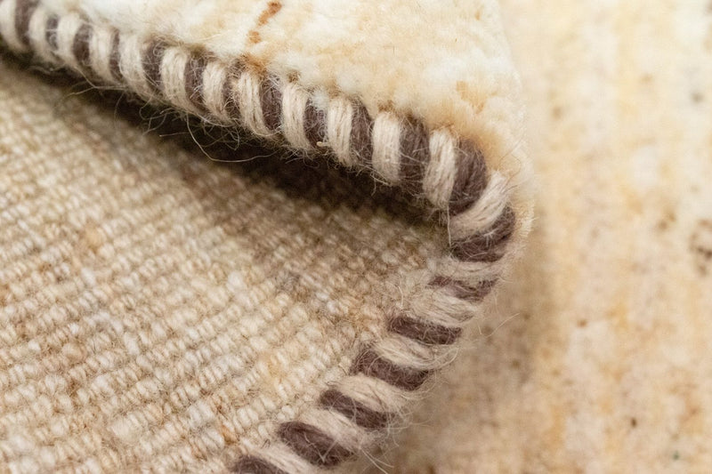 Gabbeh Koberec - Loribaft Perský - 350 x 234 cm - béžová