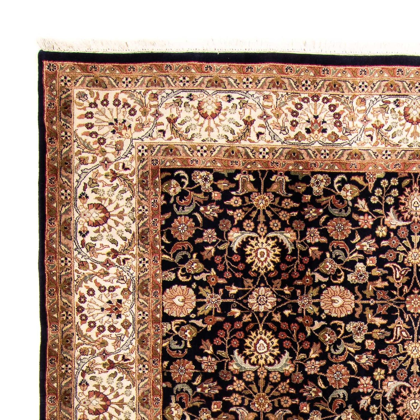 Indo Kashan Koberec 312x201cm - Orientální koberec