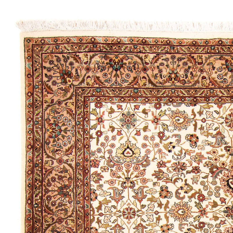 Indo Kashan Koberec 175x235cm - Orientální koberec - béžová
