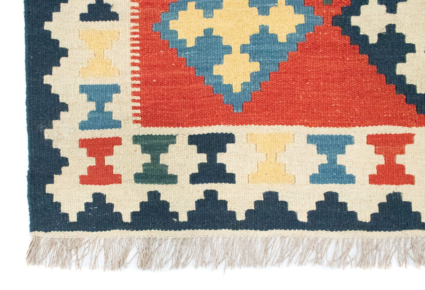 Kelimský koberec - Orientální - 180 x 120 cm - oranžová