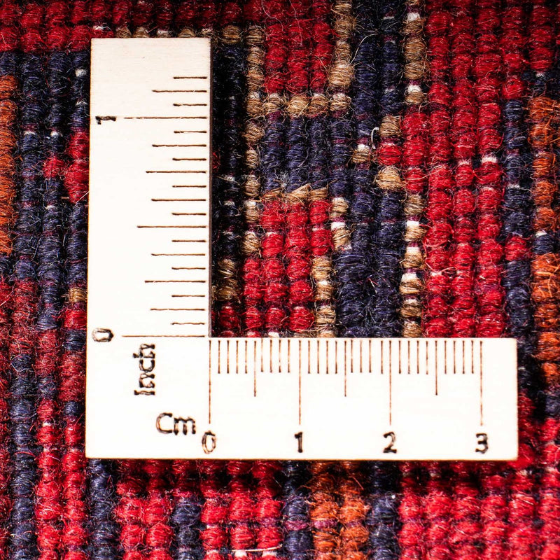 Runner Afghánský koberec - Kunduz - 295 x 82 cm - tmavě červená