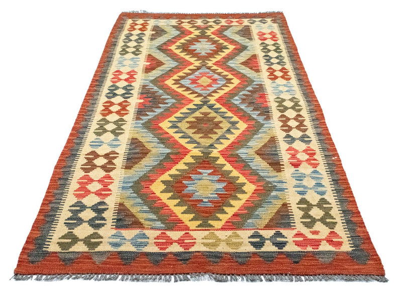 Afghánský kilim Koberec 95x209cm
