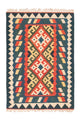 Kelimský koberec - Orientální - 124 x 80 cm - oranžová