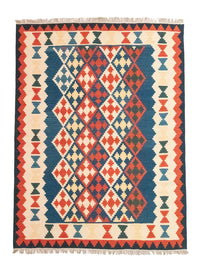 Kelimský koberec - Orientální - 240 x 185 cm - modrá – product image