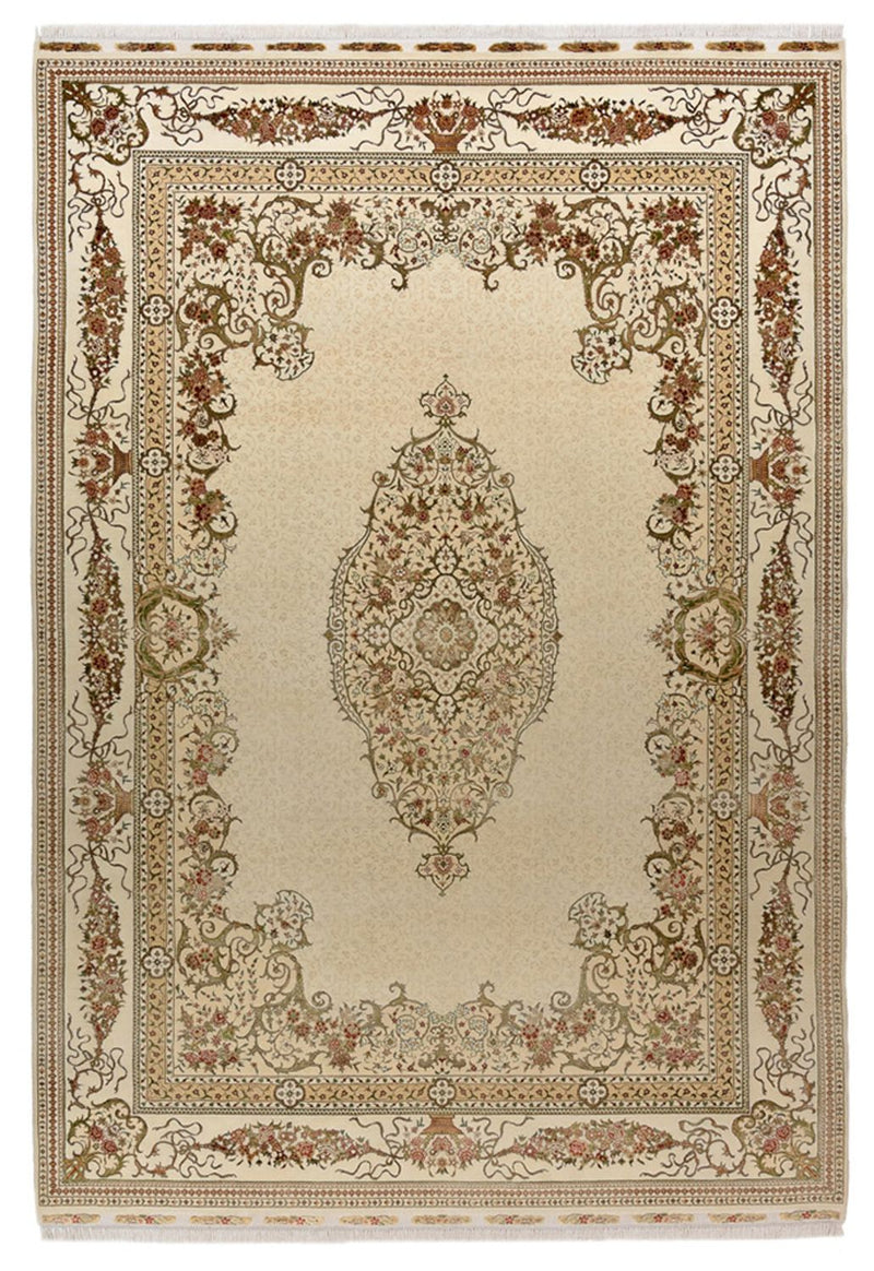 Indo Tabriz Koberec 209x304cm - Orientální koberec