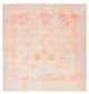 Designový koberec - 261 x 251 cm - oranžová