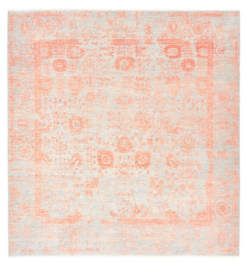 Designový koberec - 261 x 251 cm - oranžová
