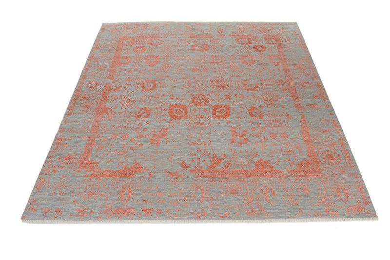 Designový koberec - 261 x 251 cm - oranžová