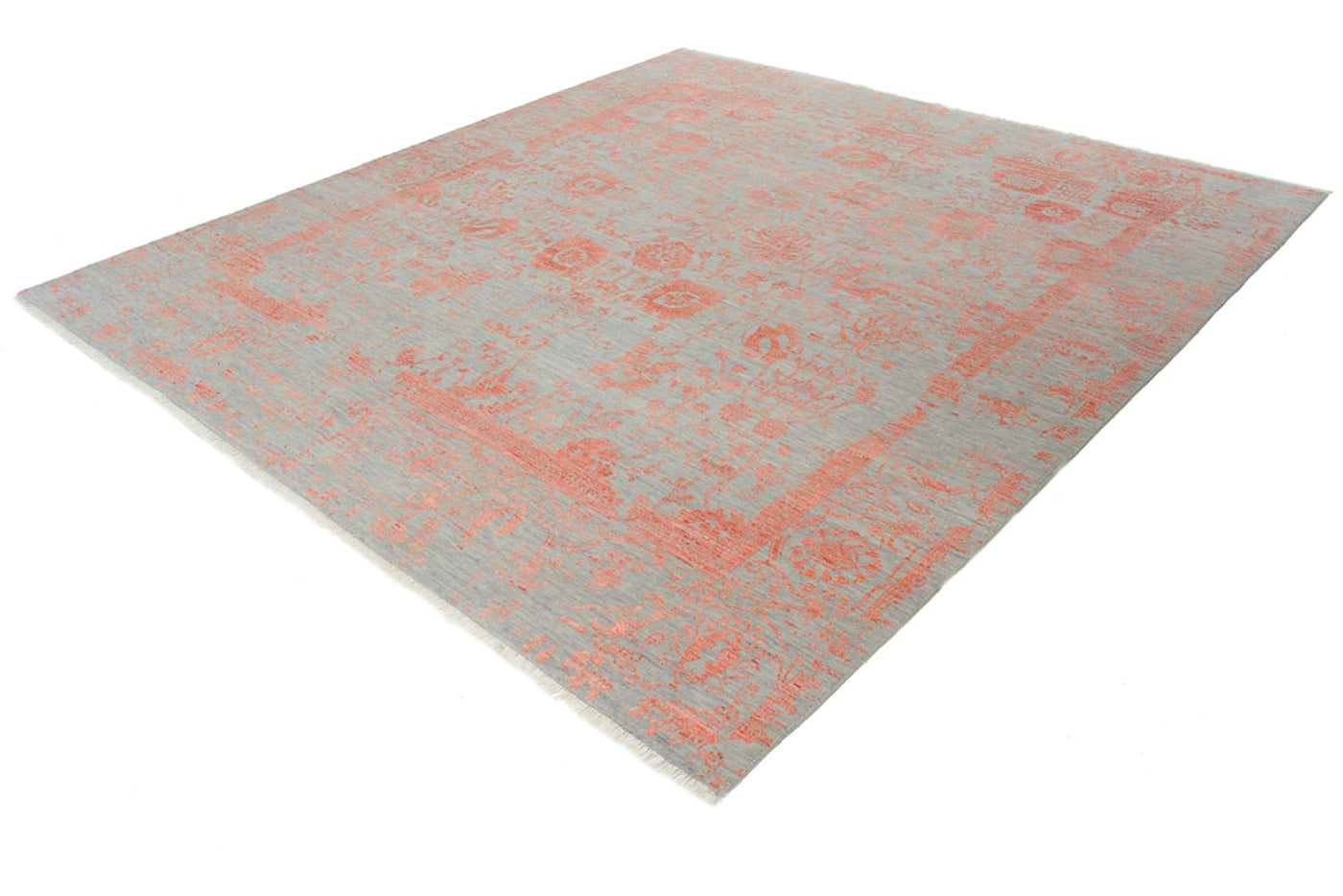 Designový koberec - 261 x 251 cm - oranžová