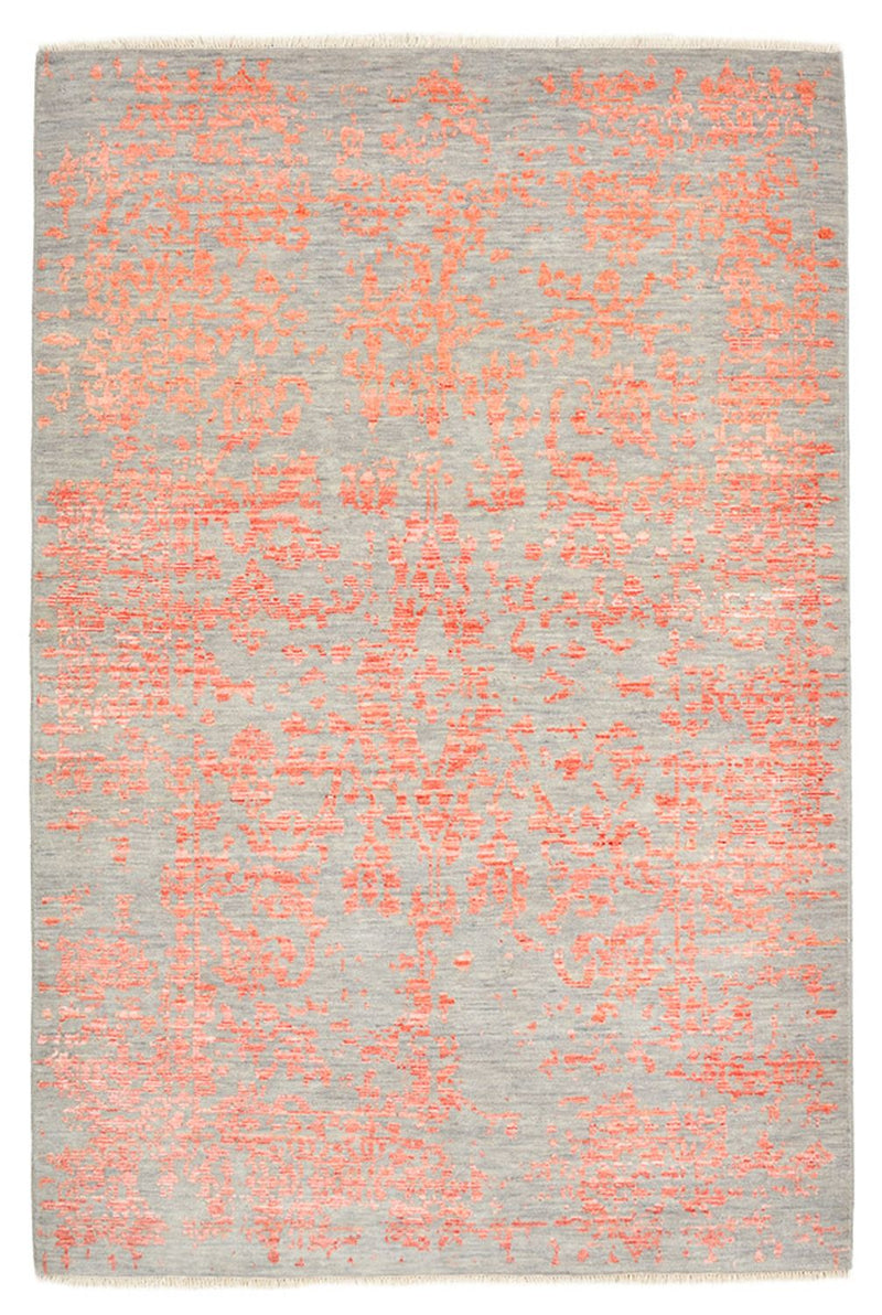 Designový koberec - 182 x 126 cm - oranžová