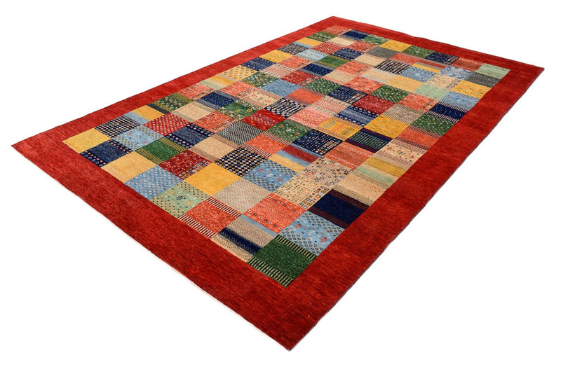 Gabbeh koberec - Loribaft Indus - 302 x 200 cm - vícebarevné