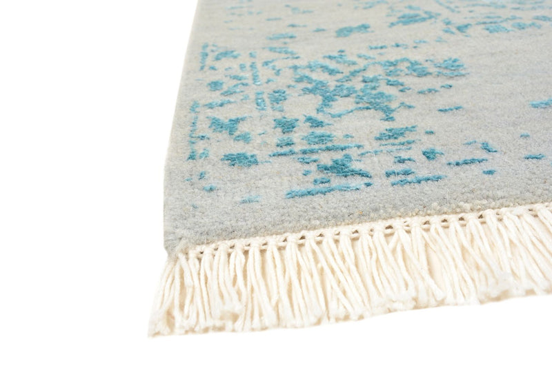 Designový koberec - 202 x 155 cm - světle šedá