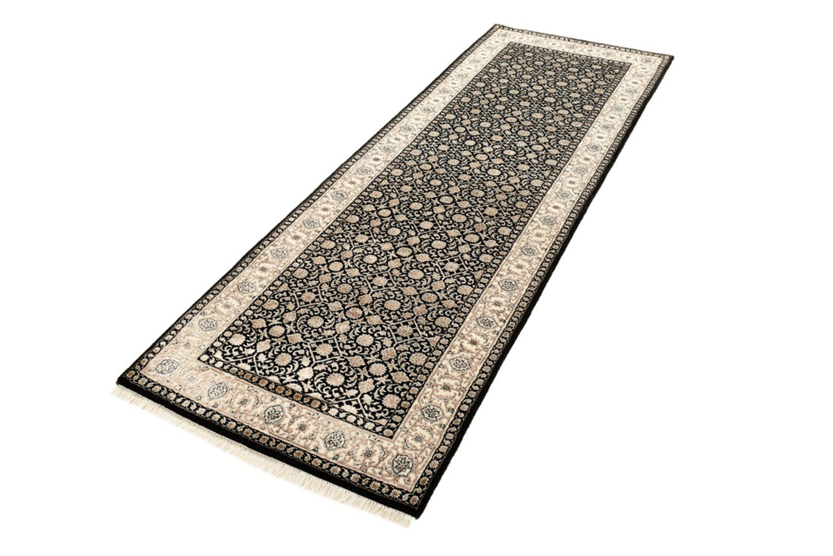 Indo Bidjar Koberec 84x241cm - Orientální koberec - tmavě béžová