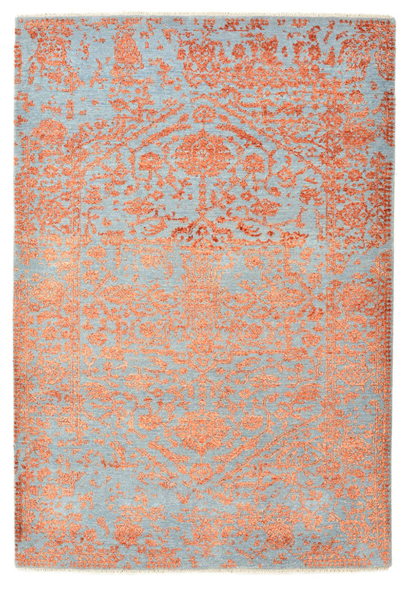 Designový koberec - 182 x 125 cm - oranžová