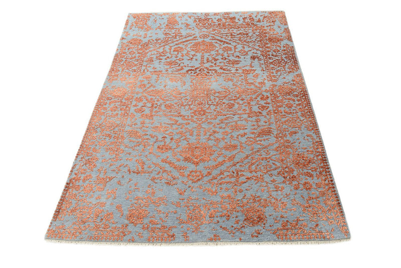 Designový koberec - 182 x 125 cm - oranžová
