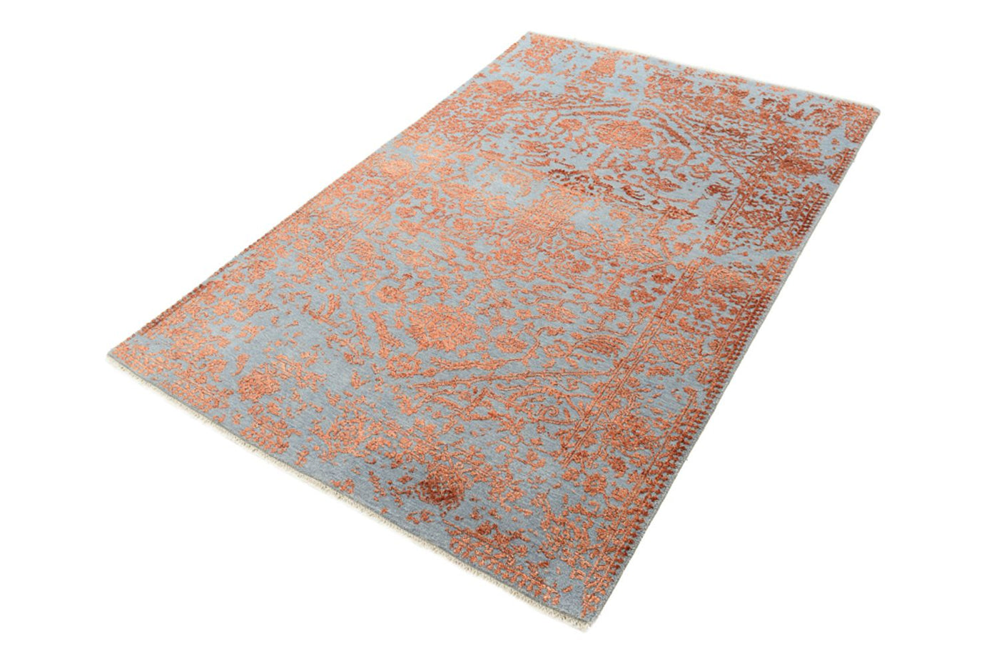 Designový koberec - 182 x 125 cm - oranžová
