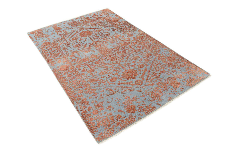 Designový koberec - 182 x 125 cm - oranžová