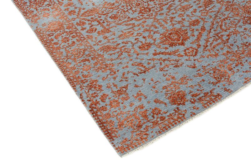 Designový koberec - 182 x 125 cm - oranžová