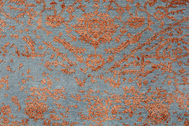 Designový koberec - 182 x 125 cm - oranžová