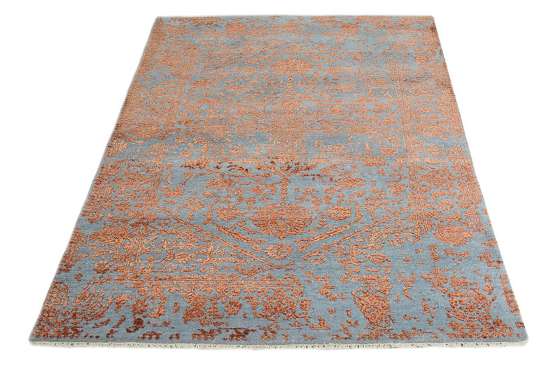 Designový koberec - 182 x 125 cm - oranžová