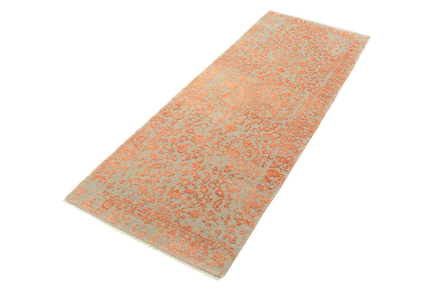 Runner Designový koberec - 199 x 72 cm - oranžová