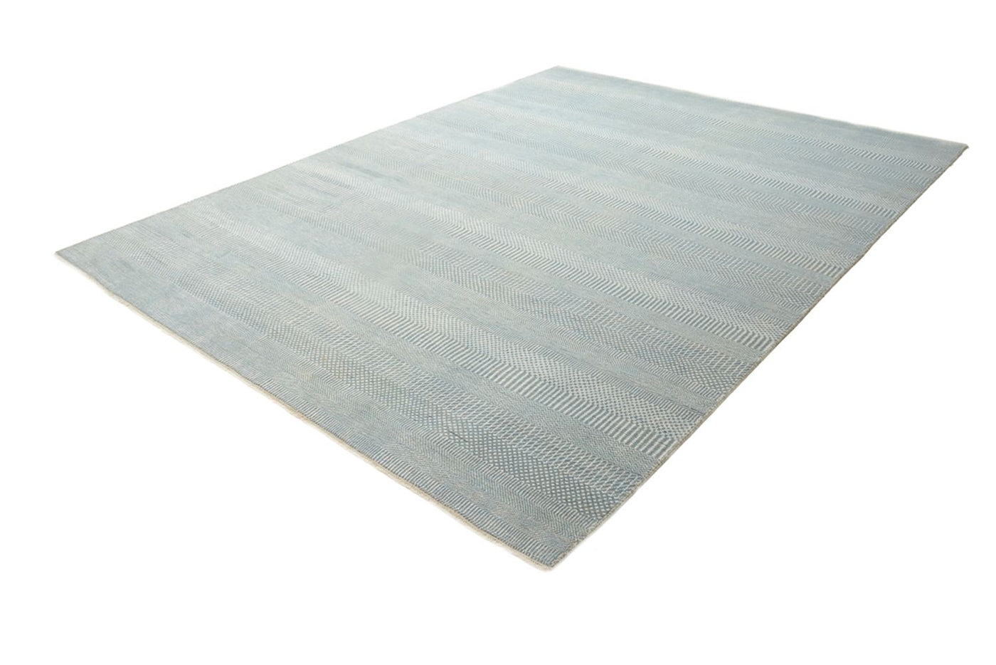 Designový koberec - 313 x 243 cm - světle modrá