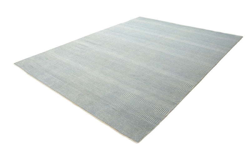 Designový koberec - 313 x 243 cm - světle modrá