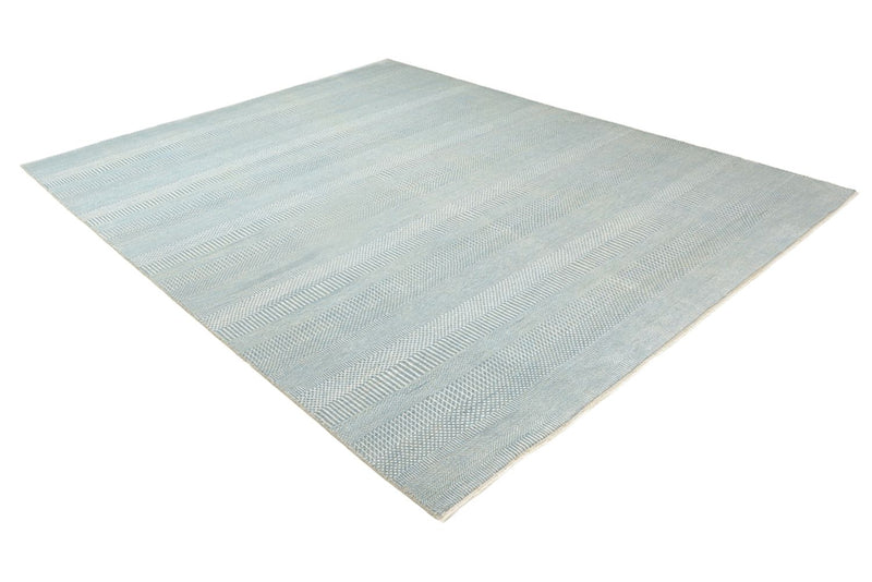 Designový koberec - 313 x 243 cm - světle modrá